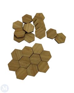 24 Hexagonalwood Floor Tiles (DIY860)