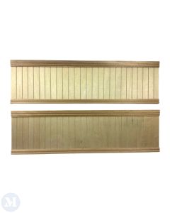 Bare Wood Wainscoting Panel 2pcs (DIY864)