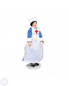 DP149A - Porcelain Doll - Nurse