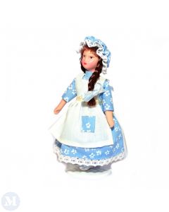 DP432 - Victorian Girl in Blue Dress