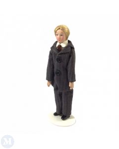 DP437 - Male Porcelain Doll in Suit