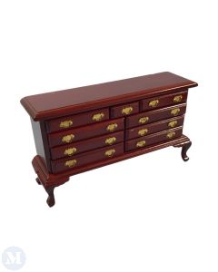 Mahogany Nine Drawer Sideboard (EM9344M)