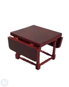 Mahogany Dining Table with Folding Ends (EM9543M)