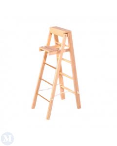 BA009 Barewood Stepladder