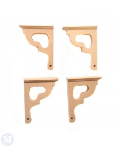 HW7028 Post Brackets (pk 4)