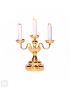 LT7402 - 3 Arm Candelabra - Battery Lights