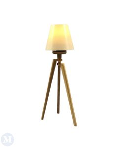 Tripod Barewood Battery Floor Lamp (LT7456)