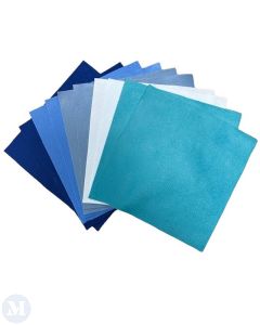 Ocean Mixed Soft Washable Felt, Pack of 10 (CAM-OCEAN)