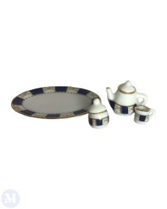 Blue and White Tea Serving Set (MA716)