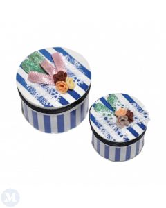 MC3569 - Blue Hat Boxes (pk2)