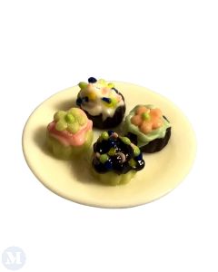 Cupcakes On Plate (MCF1428)