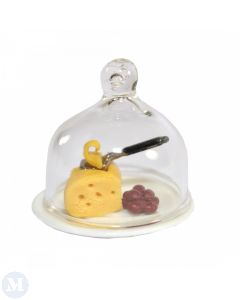 MCF1467 - Cheese Board with Glass Dome