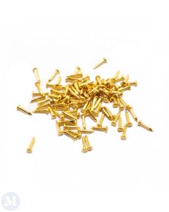 MD11290 - Brass Nails 4mm (pk 100)