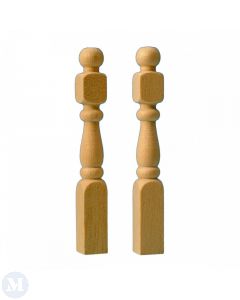 MD70210 - Barewood Bannister End Posts