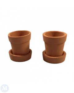 CP001 - Flower Pot and Saucer (pk2)