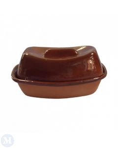 CP020G - Glazed Casserole Dish with Lid