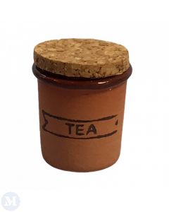 CP025G - Glazed Tea Storage Jar