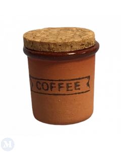 CP026G - Glazed Coffee Jar