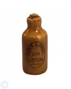 CP099DB - Dark Brown Stone Bottle