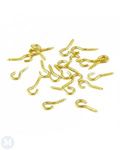 H49004 - 20 Small Screw Hooks