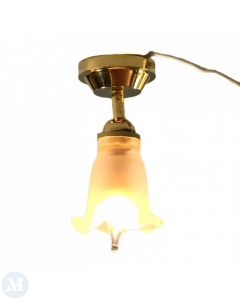 LT4005 - Single Tulip Ceiling Lamp (DE037)