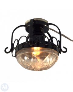 LT 4049 - Scrolled Iron Ceiling Lamp