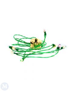 LT7552 Flickering Coloured Battery Christmas Lights