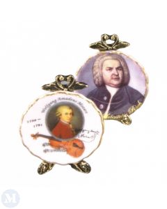 RP14000 Wall Plates of Mozart and Bach