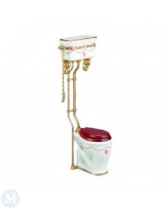 RP17441 - Victorian Rose High Flush Toilet