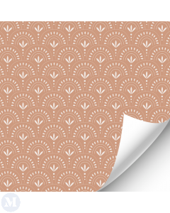 R050 - Terracotta Boho Style Wallpaper