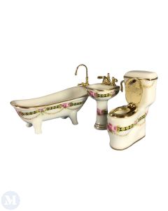 RP14207 - 1:24 scale Victorian bathroom set