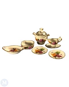 Dinner Set For Two, Thanksgiving Design (RP15486)