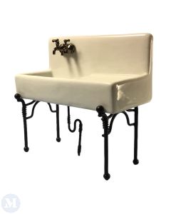 Porcelain White Kitchen Sink (RP18400)