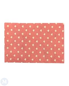 Pastel Pink Heart Rug (RUG210)