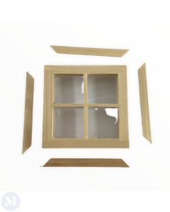 Four-paned Square Window (TC5038)