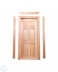 TC6007 6 Panel Barewood Internal Door