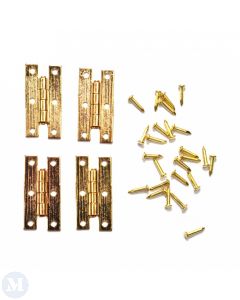 HW1131 - Brass H-Hinges