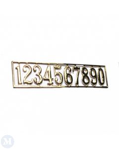 HW1147 - Brass House Numbers