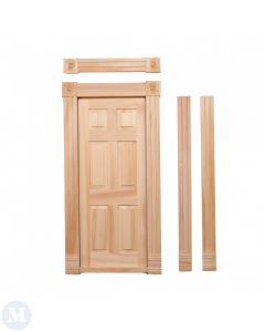 HW6025 - 1:12 Scale Block and Trim Interior Door