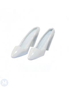 MC3100 Pair of White High Heeled Shoes