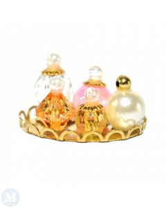 MCCRS1487 Perfume Tray with 5 Bottles