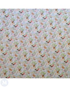 MJ013 - 1/12th Scale Country Springtime Wallpaper