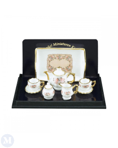 RP13496 - Tea Set with Classic Rose Design
