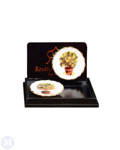 Two Garden Design Plates