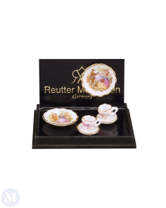 Coffee Set for Two in Baroque Design
