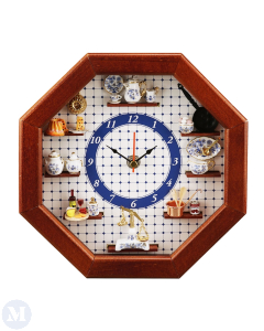 Blue Onion Clock