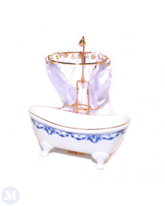 RP17692 - Blue Bow Bath with Shower