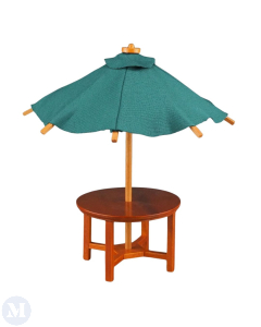 Garden Table with Umbrella