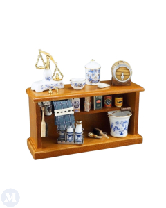 Kitchen Counter with Accessories