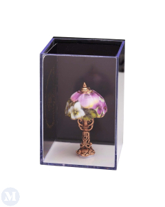 Lamp In Pansy Design ,